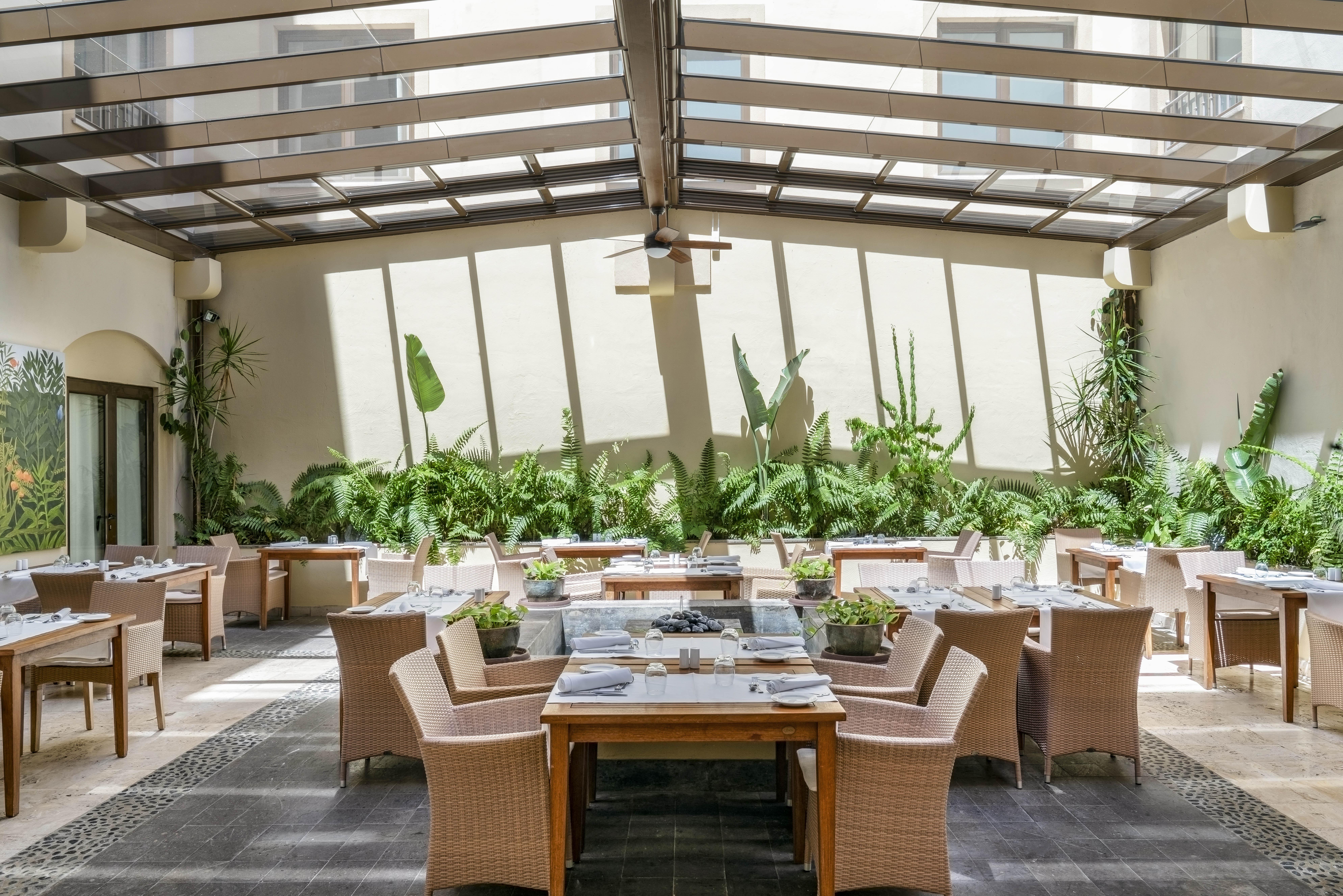 Vincci Seleccion La Plantacion Del Sur Hotel Costa Adeje  Bagian luar foto The restaurant